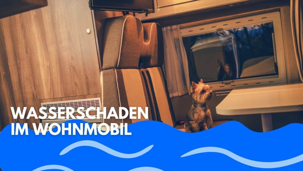 Bild mit Wasserschaden im Wohnmobil