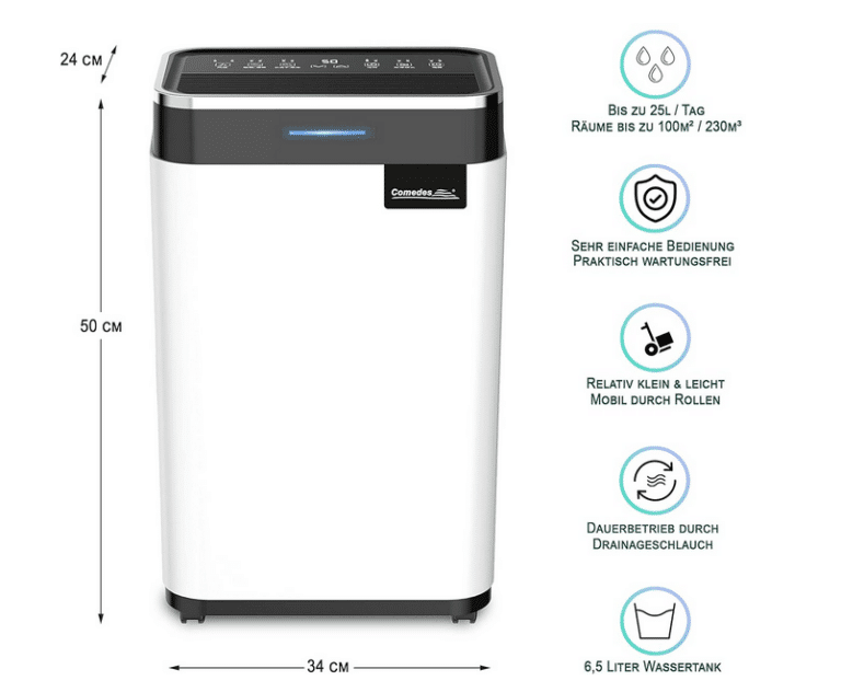 Comedes Demecto 30 eco – Ihr Partner für optimales Raumklima