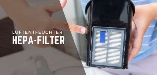 Luftentfeuchter mit HEPA-Filter