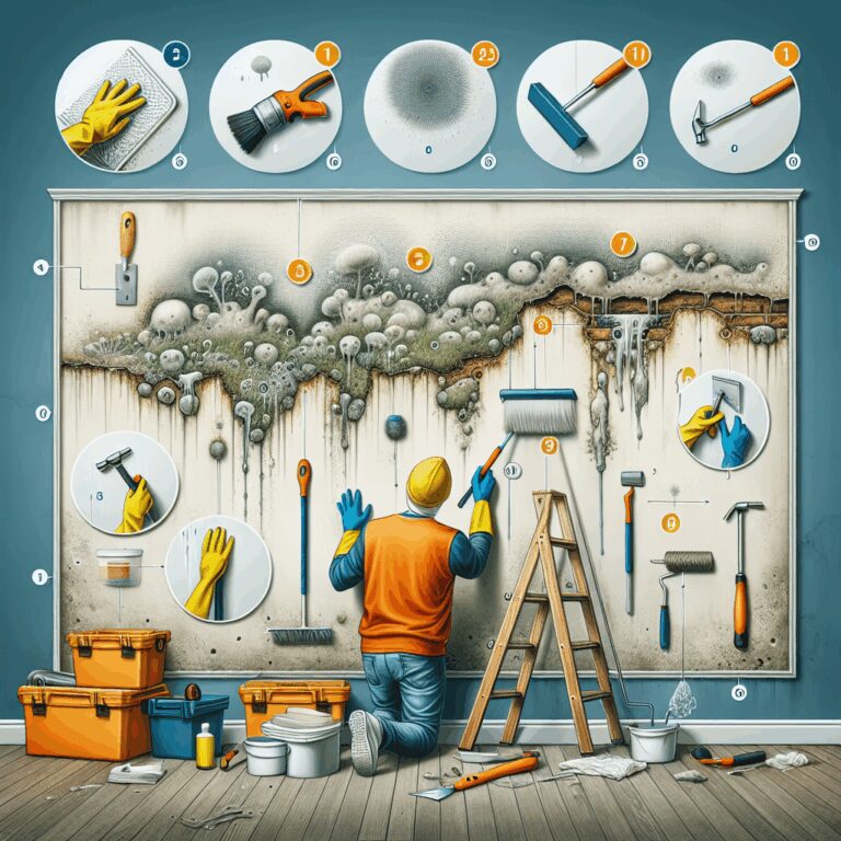 Schimmel in der Wand entfernen – so gehst du richtig vor