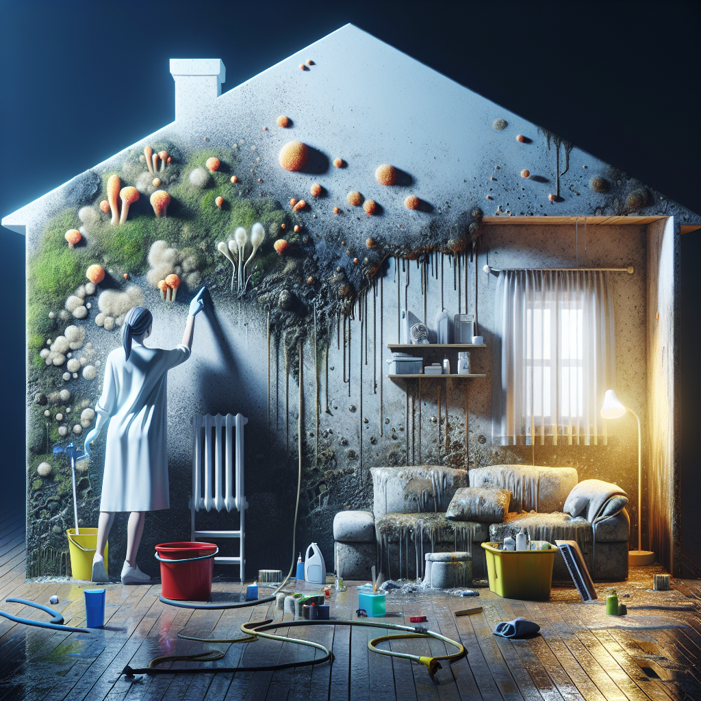 Schimmel in der Wohnung - Bild